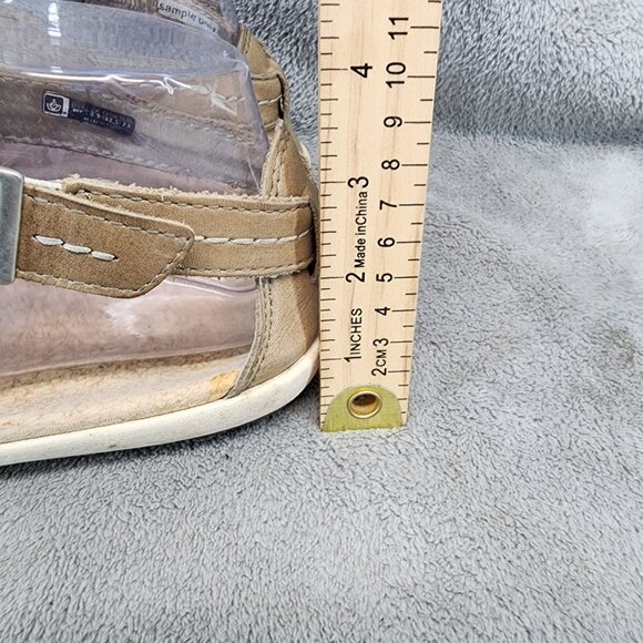 Spenco Shoes Womens Size 7 Andi Tan Leather Sandals *Read* - Picture 2 of 11